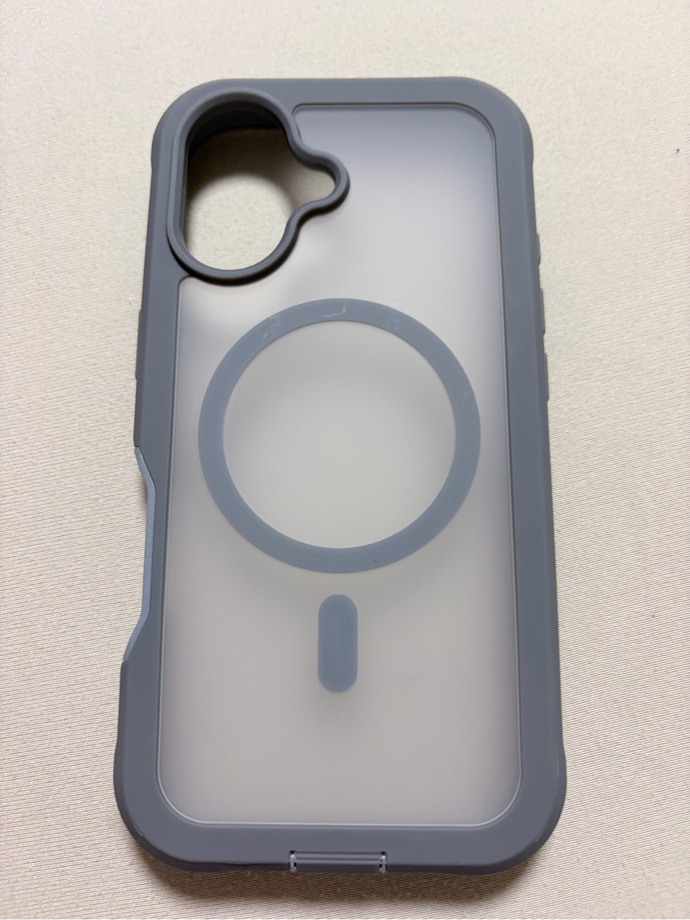 MagSafe-Compatible Protective Phone Case - Gray IPhone 17